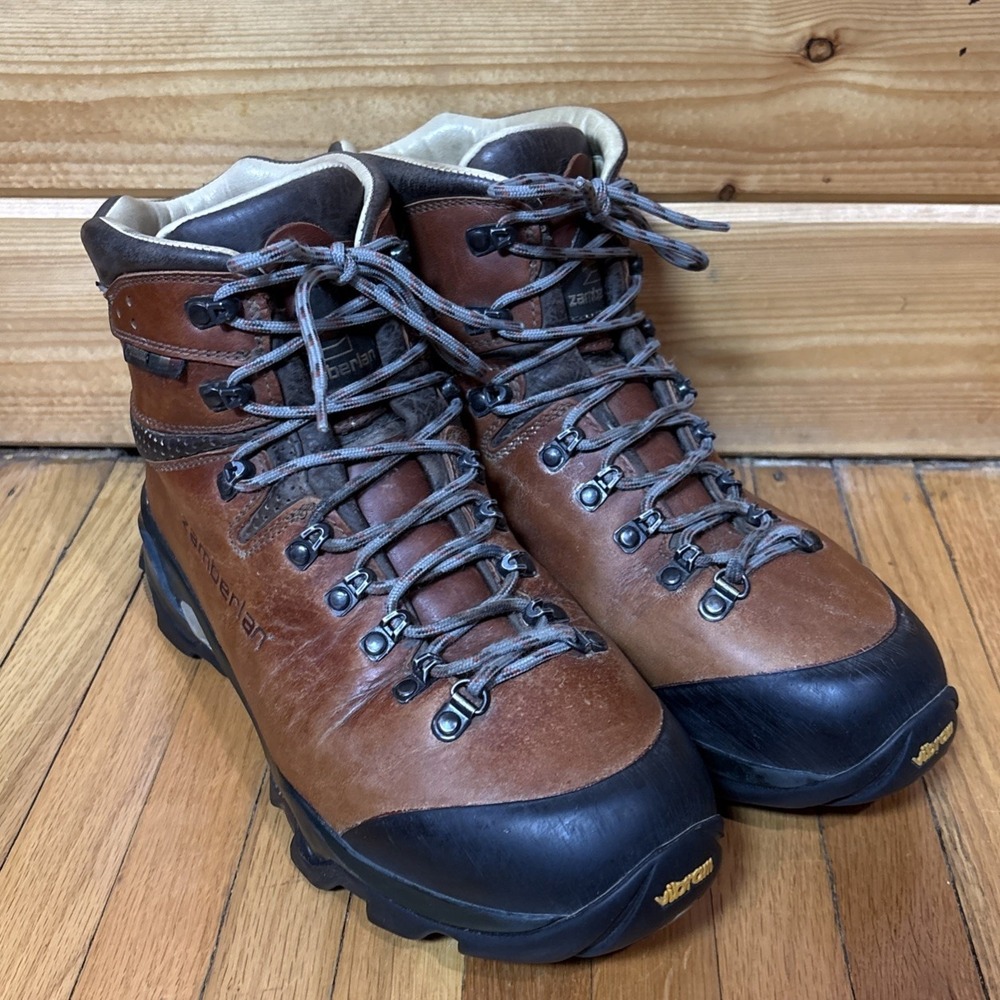 Zamberlan Vioz Lux GTX RR Boot - Waxed Brick, US Men 9 / US Women 11 /EU 43